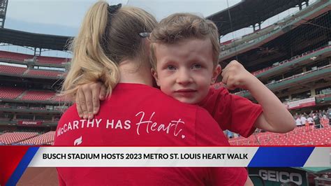 St. Louis goes red for 2023 heart walk, helping young boy after surgeries